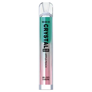 cigarro eletrónico comprar online RB64266 maçã pêssego SKE Crystal Bar vape descartável 600 baforadas