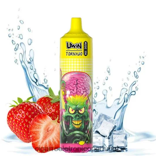 Cigarro Eletrónico Comprar Online – UWIN CRYSTAL vaporizador descartável de 35k gelo de morango FR2FJJ389