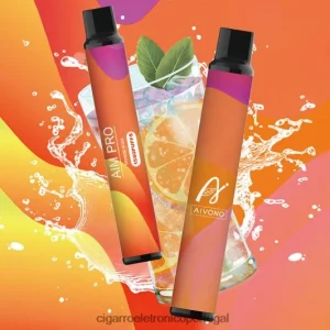 Cigarro Eletrônico Descartável Atacado – Aivono AIM PRO 1500 refrigerante de laranja FR2FJJ165