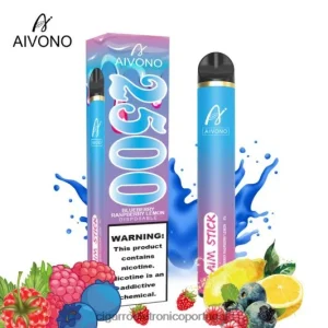 Cigarro Eletrônico Descartável Atacado – Aivono AIM STICK 2500 mirtilo framboesa limão FR2FJJ154
