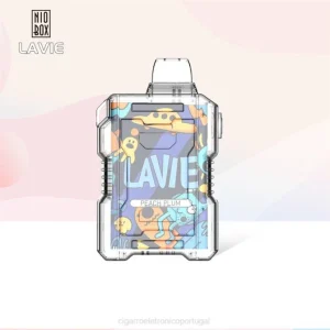 Cigarro Eletrônico Descartável Atacado – ameixa de pêssego LAVIE NIO BOX 9.000 baforadas DDN0198