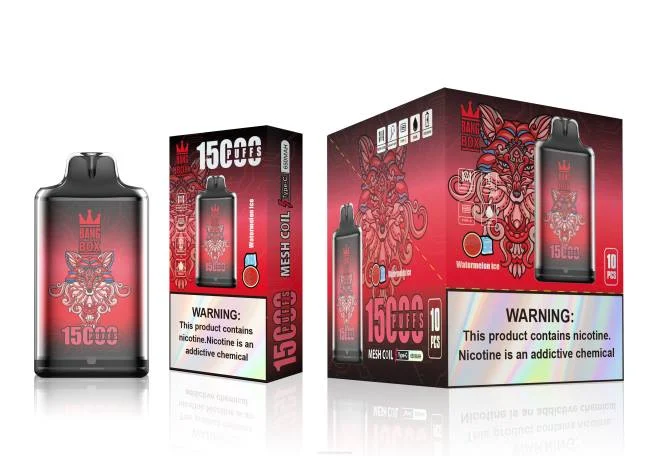 Cigarro Eletrônico Descartável Atacado – Bang Box s1-15000 baforadas gelo de melancia 8T60106
