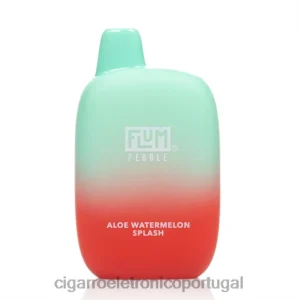 Cigarro Eletrônico Descartável Atacado – FLUM PEBBLES 6.000 baforadas respingo de melancia de aloe vera V6VXN15
