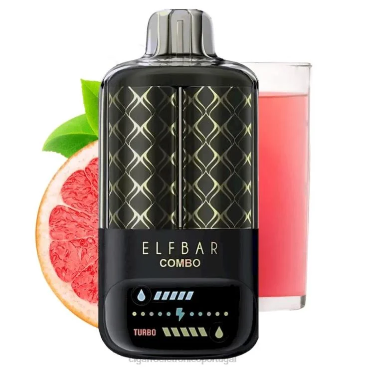 Cigarro Eletrônico Descartável Atacado – limonada rosa e toranja Elf Bar Combo 25.000 R880811
