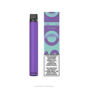 Cigarro Eletrônico Descartável Atacado – Solo coleção paraíso vape descartável amora X8RN822