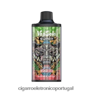 Cigarro Eletrônico Descartável Atacado – Vapsolo SUPER vaporizador descartável maçã dupla 4H6N02111