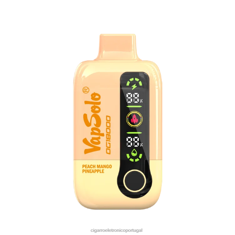 Cigarro Eletrônico – F4TL05 VapSolo dg18000 pêssego manga abacaxi