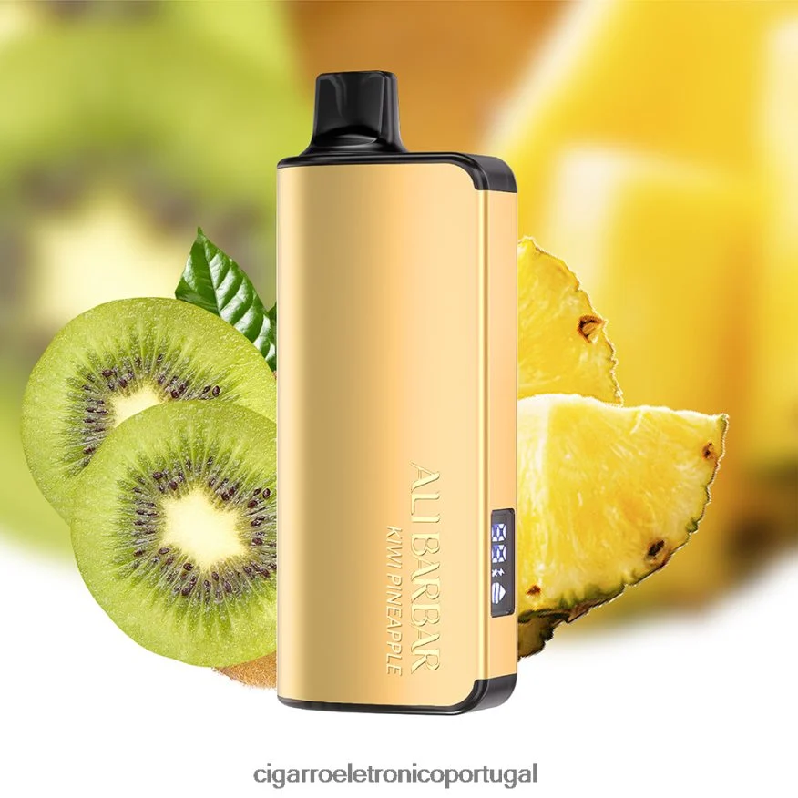 Cigarro Eletrónico Iqos – Alibarbar Ingot 9000 vapores descartáveis abacaxi kiwi 4H6N0221