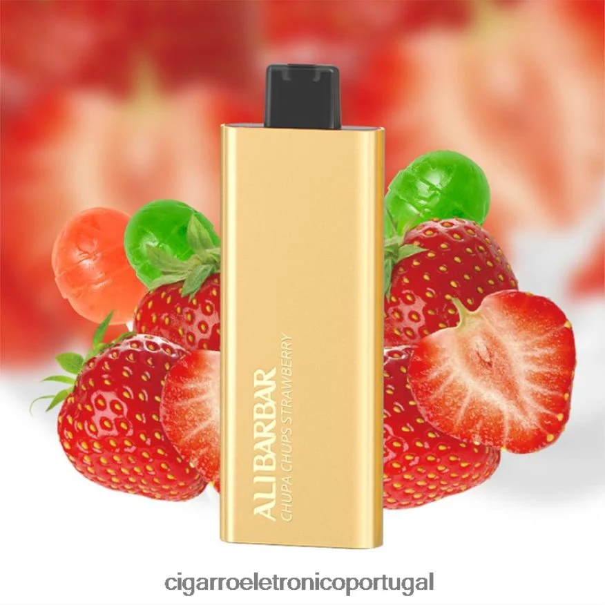 Cigarro Eletrónico Iqos – Alibarbar Pandora 7000 vapores descartáveis chupa chups de morango 4H6N0253