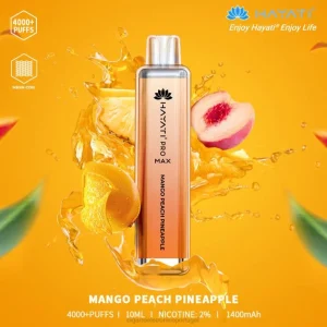cigarro eletrónico iqos RB64165 manga pêssego abacaxi Hayati Pro Max 4000