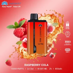 cigarro eletrónico iqos RB64215 cola de framboesa Hayati Pro Ultra