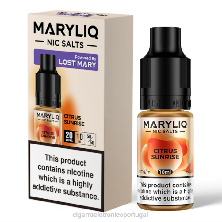 cigarro eletrónico iqos RB64445 nascer do sol cítrico LOST MARY MARYLIQ sais de sódio – 10ml – 20mg