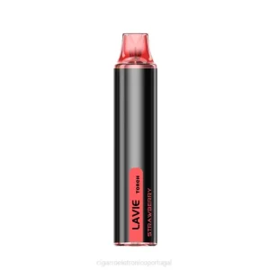 Cigarro Eletrônico – morango LAVIE Torch 6.000 baforadas DDN0137