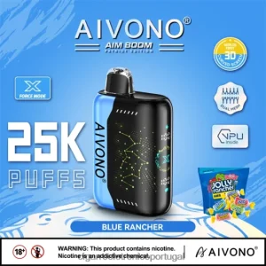 Cigarro Eletrónico Portugal – Aivono AIM BOOM 25.000 fazendeiro azul FR2FJJ344
