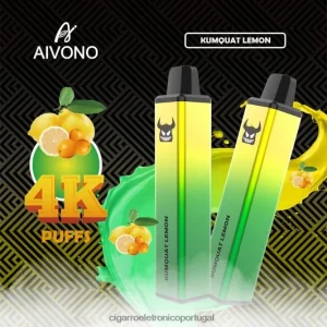 Cigarro Eletrónico Portugal – Aivono AIM FREAK 4000 limão kumquat FR2FJJ256