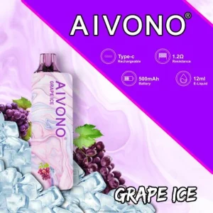 Cigarro Eletrónico Portugal – Aivono AIM GUN 7.000 gelo de uva FR2FJJ102