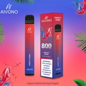 Cigarro Eletrónico Portugal – Aivono AIM PLUS 800 bebida energética FR2FJJ201