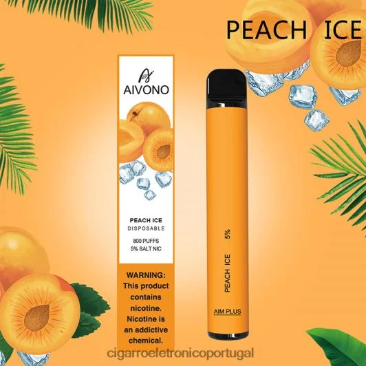 Cigarro Eletrónico Portugal – Aivono AIM PLUS 800 gelo de pêssego FR2FJJ190