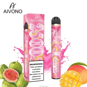 Cigarro Eletrónico Portugal – Aivono AIM STICK 2500 manga goiaba FR2FJJ146