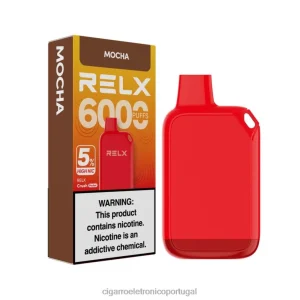 Cigarro Eletrónico Portugal – café RELX Crush Pocket 6000 5% de alta frequência NL26825