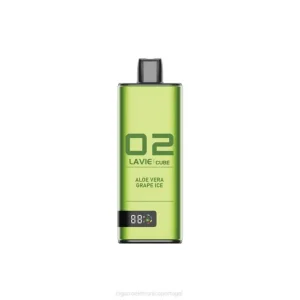 Cigarro Eletrónico Portugal – gelo de uva aloe vera LAVIE Cube 20.000 baforadas DDN036
