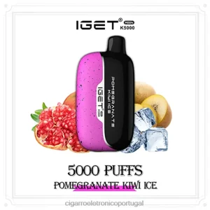 Cigarro Eletrónico Portugal – IGET Moon k5000 gelo de romã e kiwi 280PF17