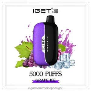 Cigarro Eletrónico Portugal – IGET Moon k5000 gelo de uva 280PF4