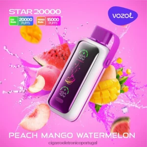 Cigarro Eletrónico Portugal – melancia manga pêssego VOZOL STAR 20.000 LD2Z8216