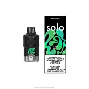 Cigarro Eletrónico Portugal – Solo MAX vagem maçã azeda X8RN880