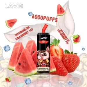 Cigarro Eletrónico Portugal – sorvete de melancia e morango LAVIE Coke BAR 6.000 baforadas DDN0267
