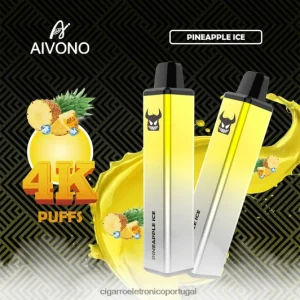 Cigarro Eletrónico Preço Portugal – Aivono AIM FREAK 4000 gelo de abacaxi FR2FJJ255