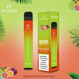 Cigarro Eletrónico Preço Portugal – Aivono AIM PLUS 800 goiaba laranja maracujá FR2FJJ189