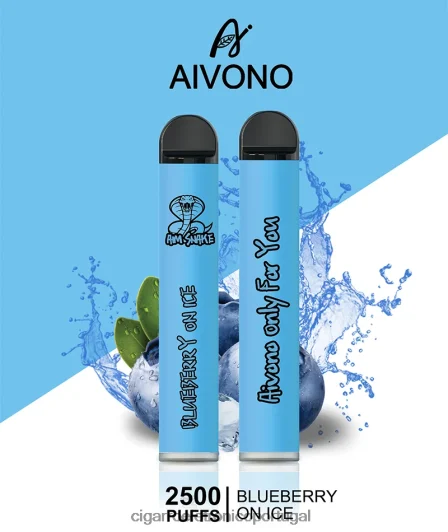 Cigarro Eletrónico Preço Portugal – Aivono AIM SNAKE 2500 mirtilo no gelo FR2FJJ299