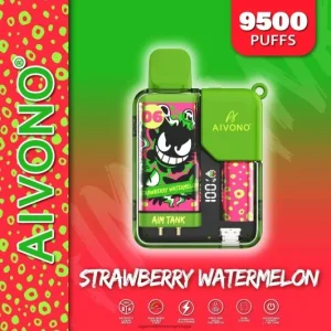 Cigarro Eletrónico Preço Portugal – Aivono AIM TANK 9500 melancia morango FR2FJJ46