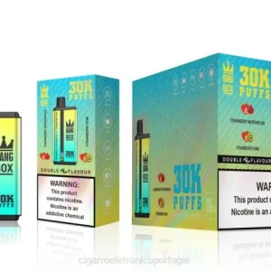 Cigarro Eletrónico Preço Portugal – Bang Box 30.000 baforadas sabores duplos melancia morango e kiwi morango 8T6064