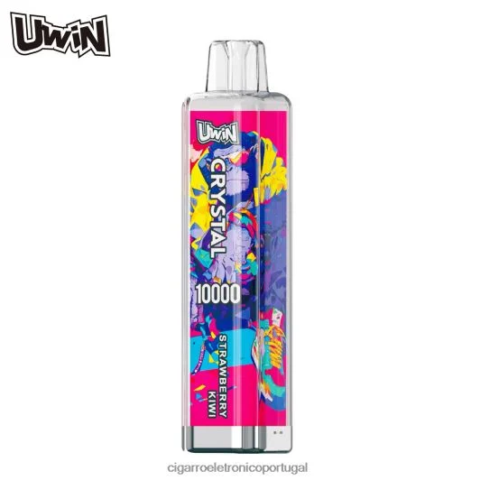 Cigarro Eletrónico Preço Portugal – UWIN CRYSTAL 10.000 vapores descartáveis kiwi morango FR2FJJ376