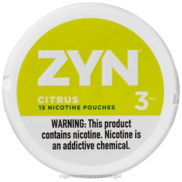 cigarro eletrônico RB6427 citrino ZYN bolsa de nicotina 3mg