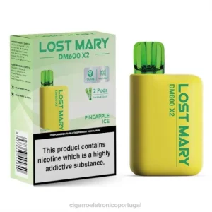 cigarro eletrônico RB64477 gelo de abacaxi LOST MARY DM600 X2