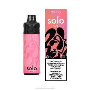 Cigarro Eletrônico – Solo MAX conjunto de cápsulas kiwi morango X8RN871