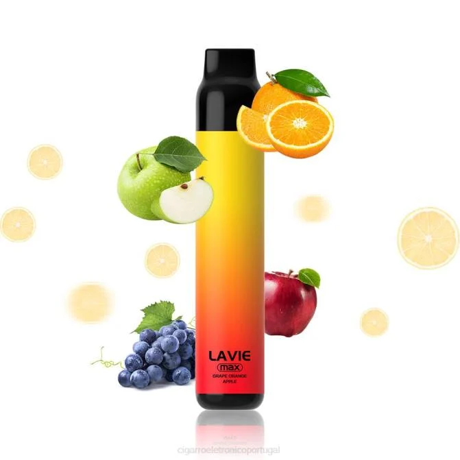 Cigarro Eletrônico – uva laranja LAVIE BAR 5.000 baforadas – máx. DDN0280