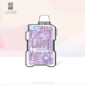 Cigarro Eletrônico – uva roxa LAVIE NIO BOX 9.000 baforadas DDN0192