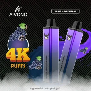 Cigarro Eletrônico Vape – Aivono AIM FREAK 4000 groselha preta FR2FJJ259