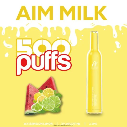 Cigarro Eletrônico Vape – Aivono AIM MILK 500 melancia limão FR2FJJ270