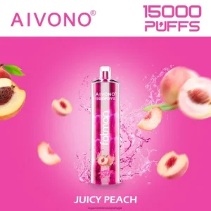 Cigarro Eletrônico Vape – Aivono FATMAN 15.000 pêssego suculento FR2FJJ17