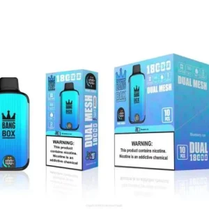 Cigarro Eletrônico Vape – Bang Box 18.000 baforadas gelo de mirtilo 8T6090