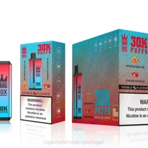 Cigarro Eletrônico Vape – Bang Box 30.000 baforadas sabores duplos chiclete de melancia e melancia de morango 8T6068