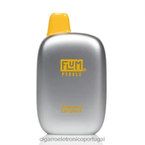 Cigarro Eletrônico Vape – FLUM PEBBLES 6.000 baforadas coco abacaxi V6VXN40