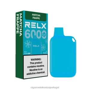 Cigarro Eletrônico Vape – frapê matcha RELX Crush Pocket 6000 gelado NL26817
