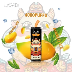 Cigarro Eletrônico Vape – gelo de manga LAVIE Coke BAR 6.000 baforadas DDN0270
