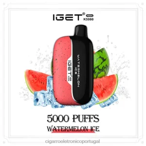 Cigarro Eletrônico Vape – IGET Moon k5000 gelo de melancia 280PF8
